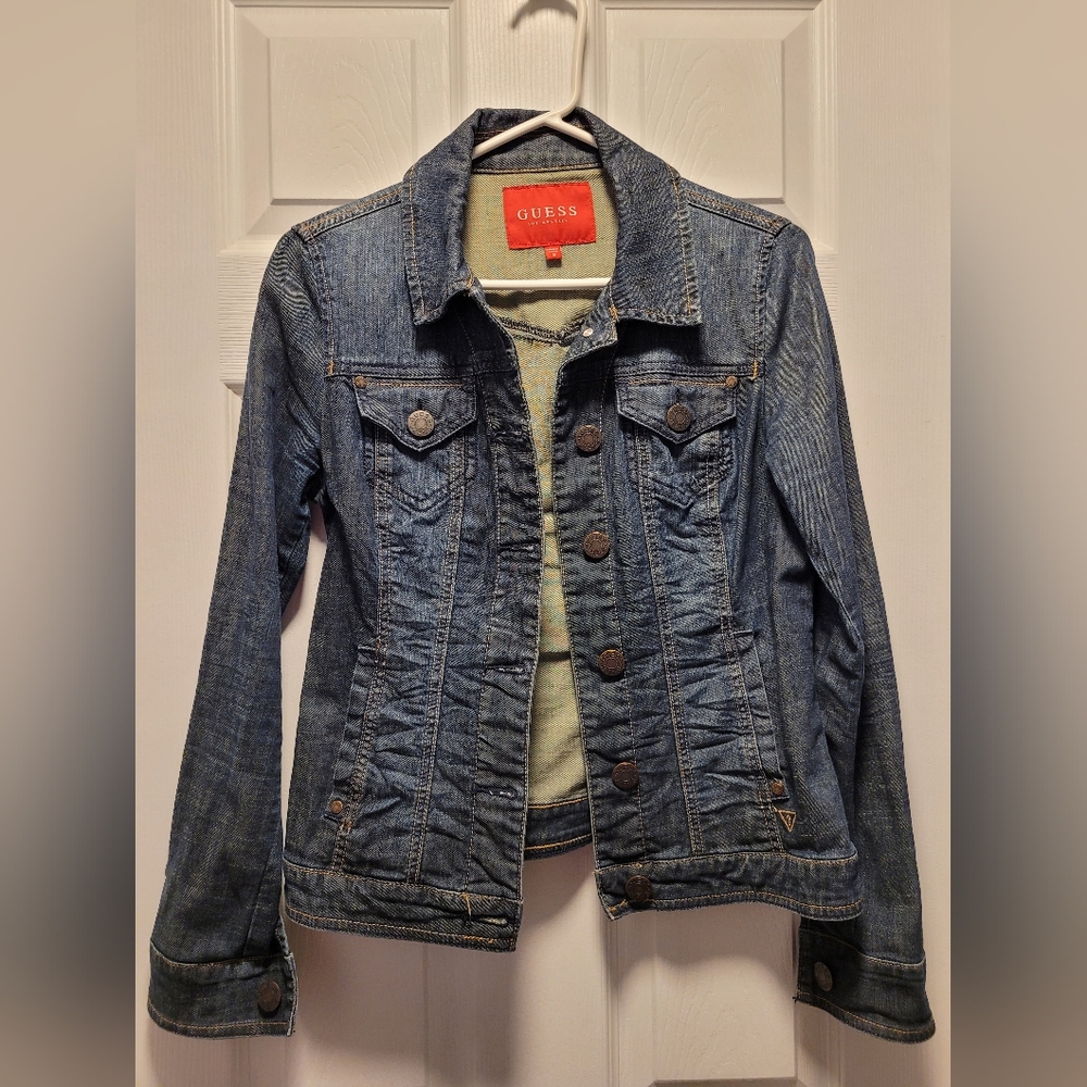 Guess Blue Jean Jacket Classic Style